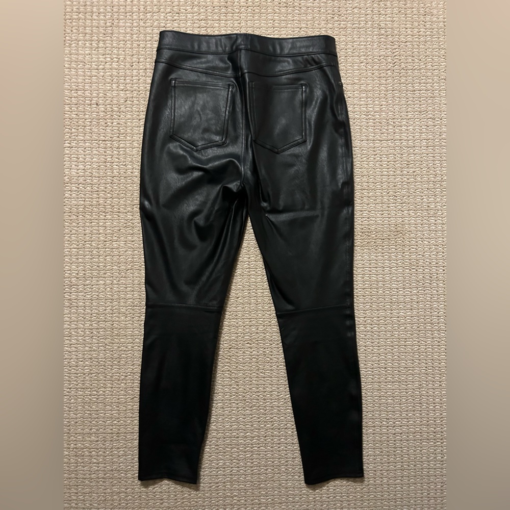 Spanx Faux leather leggings, worn twice